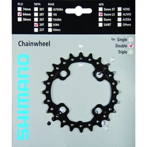 Shimano SLX FC-M675 MTB első lánckerék, 24T, 64 mm, 10s, acél, fekete