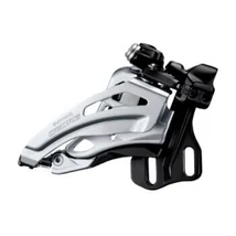 Shimano Deore FD-M617-E MTB első váltó, EH (Side-Swing), E-típusú konzolos, 2x10s, 38T