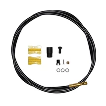 Shimano Saint SM-BH90 hidraulikus fékvezeték 170 cm, Banjo-s, egyik oldalon szabható, fekete-arany színű
