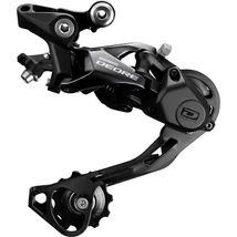 Shimano Deore RD-M6000-SGS hátsó váltó, 10s, hosszú kanalas, Shadow Plus, fekete