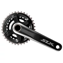 Shimano SLX FC-M7000 integrált tengelyes hajtómű, 26-36T, 2x11s, 175 mm, Boost, fekete, OEM kiszerelés