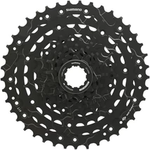 Shimano Cues CS-LG300-9 kazettás lánckeréksor, 9s, 11-41T, Linkglide, acél, fekete