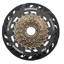 Shimano Tourney MF-TZ500-7-CP Megarange 14-34-as menetes racsni, indexes, 7s, küllővédő tárcsával
