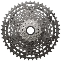 Shimano XTR CS-M9200 lánckeréksor, 12s, 9-45T, MicroSpline, alu-acél-titán, 327g, titán színű