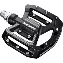 Shimano PD-GR500 DH platform pedál, CNC alumínium, cserélhető szegecsekkel, fekete