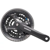 Shimano Acera FC-M361 négyszögtengelyes MTB hajtómű, 22-32-42T, 175 mm, alumínium, fekete