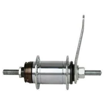 Shimano Nexus CB-E110 hátsó kerékagy, 36H, csavaros, kontrás, 110 mm, ezüst színű