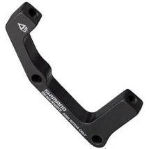 Shimano tárcsafék adapter, hátsó, IS-PM203, alumínium, fekete