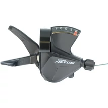Shimano Altus SL-M2010-R Rapidfire váltókar, csak jobb, 9s, bilincses rögzítés, kijelzővel, fekete, DN