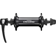 Shimano Deore HB-T610 MTB első kerékagy, 32H, gyorszáras, fekete
