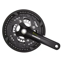 Shimano Alivio FC-T4010 Octalink tengelyes hajtómű, 26-36-48T 3x9s, 170 mm, LV, fekete