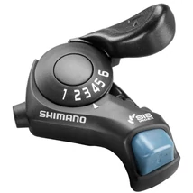 Shimano Tourney TX30 váltókar csak jobb - 6-os fekete, dobozos