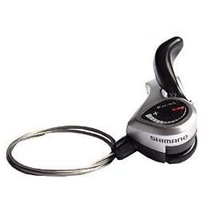Shimano Tourney TX50 váltókar csak bal, 3-as, pozícionált, ezüst, OEM kiszerelés