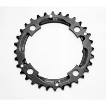 Spyral MTB első lánckerék, 32T, 9s, 104 mm, alumínium, fekete