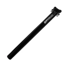 Spyral Analogue alumínium nyeregcső, 27,2x400 mm, két csavaros, egyenes fejjel, fekete