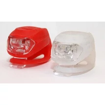 Jing Yi JY-267-2 gumpiántos, 2 LED-es villogó lámpa szett (első + hátsó)