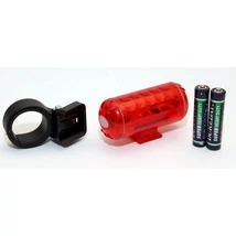 Spyral Tour hátsó villogó 5 LED-es