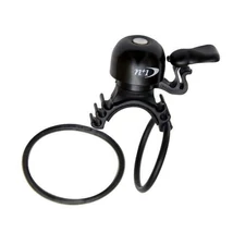 Zoggie Mini 23 mm-es gumipántos csengõ fekete