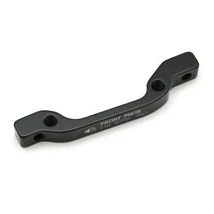 Spyral tárcsafék adapter, első, IS-PM160, alumínium, fekete
