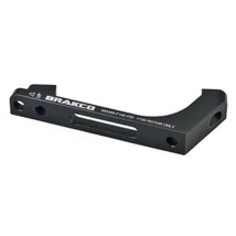 Spyral tárcsafék adapter, első, FM-PM140, alumínium, fekete