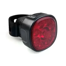 Spyral Q9 Creativ kör hátsó lámpa 9db LED, 50 lumen, USB-ről tölthető, fekete