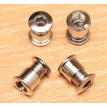 Spyral lánckerék csavar szett 4 karos hajtóműhöz, 8,5 mm, acél, ezüst színű