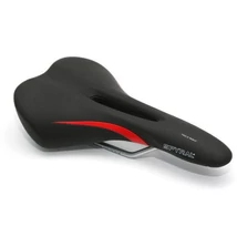 Spyral Speed Anatomic sport nyereg, 280 x 145 mm, 334g, fekete-piros