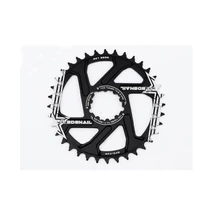 Spyral Speed MTB első lánckerék, 36T, narrow-wide, GXP direct mount, 3 mm offset, 10-12s, alumínium, fekete