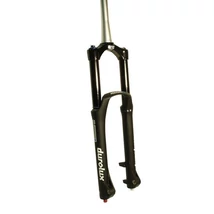 Suntour Durolux 26 colos DH teleszkóp, Tapered nyakkal (255 mm), levegős, átütőtengelyes (20 mm), 160 mm rugóút, MATT fekete