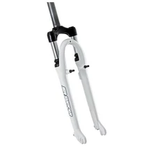 Suntour M3010-A-P 28 colos trekking teleszkóp, 1 1/8 colos A-Head nyakkal (28,6 x 255 mm), 50 mm rugóút, fehér