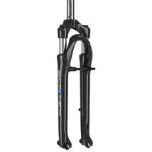 Suntour NEX-P-HLO 28 colos trekking teleszkóp, 1 1/8 colos A-Head nyakkal (28,6 x 255 mm), 63 mm rugóút, lockout, fekete