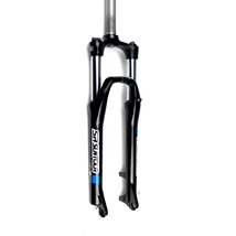 Suntour XCE-DS 26-os MTB teleszkóp 1 1/8 colos A-head-es nyakkal, 100 mm rugóút, fekete