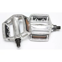 Union K-370 fél colos, kismenetes alu platform pedál ezüst