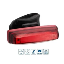 VeloGo hátsó lámpa, USB-ről tölthető, 20 chipLED, nyeregcsőre rögzíthető