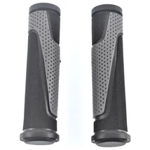 VeloGo normál gumi markolat, 130 mm, fekete-szürke