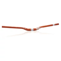 XLC HB-M16 Pro Ride hajlított MTB kormány, 31,8x780x25 mm, 9 fok hátrahajlás, alumínium (7050), narancs