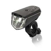 XLC CL-F21 első lámpa, sisakra, POWER LED, USB-ről tölthető, 20 LUX, fekete