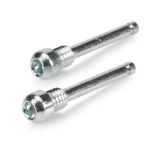 XLC BP-X08 fékbetét rögzítő csavar Formula fékekhez, acél, ezüst színű, párban
