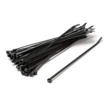 XLC SH-X30 műanyag gyorskötöző, 100x2,5 mm, fekete, 1 db