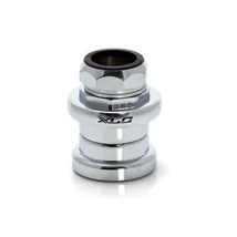 XLC HS-S01 1 colos menetes külső csészés kormánycsapágy 26,4 mm, golyóskosaras, acél csészés, ezüst színű