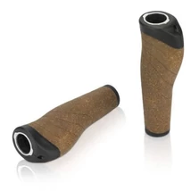 XLC GR-S32 ergonómikus bilincses parafás markolat, 135 mm, fekete-barna, rejtett bilinccsel
