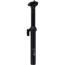 XLC SP-S13  alumínium rugós/dropper kormányról vezérelhető nyeregcső, 27,2x390/100 mm, 50-125kg, fekete