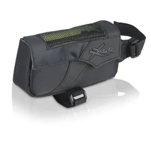 XLC BA-S60 felsőcső váztáska, 0,4L, 15x4,5x7,5 cm, fekete-szürke