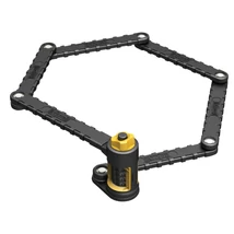OnGuard K9 8115 számkombinációs colstok lakat, 88,5 / 80 cm, tépőzárral, fekete-sárga