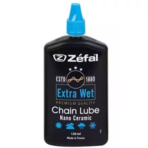 Zefal Extra Wet Ceramic láncolaj nedves körülményekre, csepegtetős, 120 ml