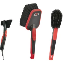 Zefal ZB Clean, Twist és Wash kefe szett, fekete-piros