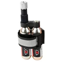 Zefal Ez Control CO2 minipumpa + 2db-os patron tartó, minden szeleptípushoz, 16 grammos patronnal, fekete
