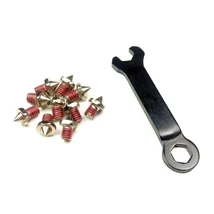 Propedal P53 pót tüske cserélhető szegecses pedálhoz, M4x4,5 mm, 10 db