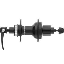 Shimano Alivio FH-MT401 hátsó kerékagy, 36H, tárcsafékes (CenterLock), gyorszáras, kazettás lánckeréksorhoz, MicroSpline 12s, fekete, OEM kiszerelés