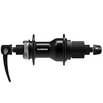 Shimano Deore FH-QC500-MS hátsó kerékagy, 32H, tárcsafékes (CenterLock), gyorszáras, Shimano MicroSpline 12s kazettával, fekete, OEM kiszerelés